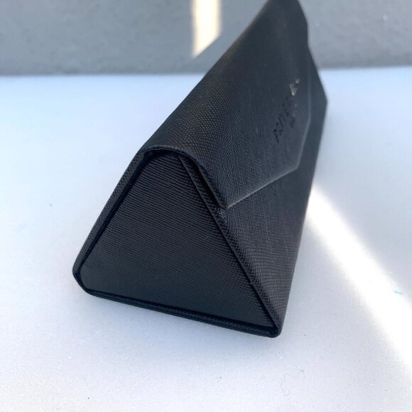Privé Revaux Folding Triangle Glasses Sunglasses Protective Case Black - Picture 6 of 6